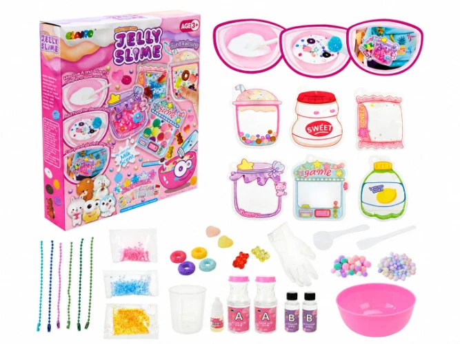 Kit Jelly Slime – Crea, Decora y Diviértete - Imagen 3