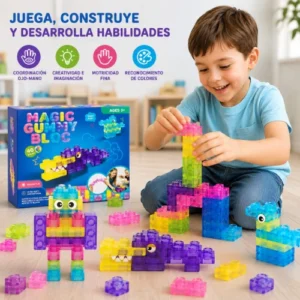 Magic Gummy Bloc – Bloques Sensoriales Flexibles