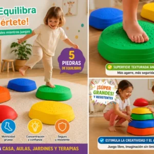 Piedras de Equilibrio Sensoriales – Set de 5 Piezas