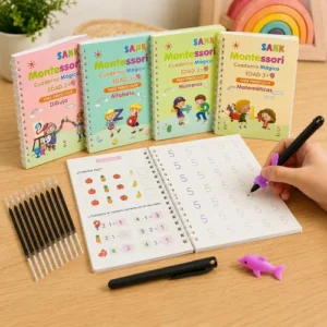 Cuadernos Mágicos Montessori Reutilizables