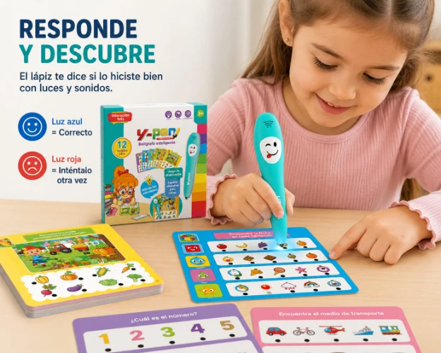 Bolígrafo Inteligente Interactivo en Español – Y-Pen - Imagen 3
