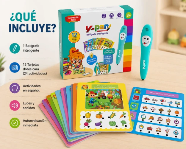 Bolígrafo Inteligente Interactivo en Español – Y-Pen
