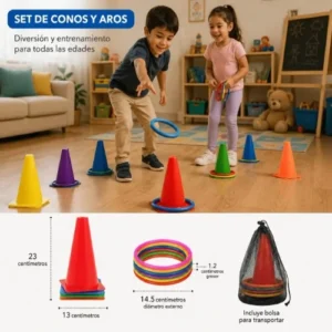Set de Conos y Aros de Coordinación